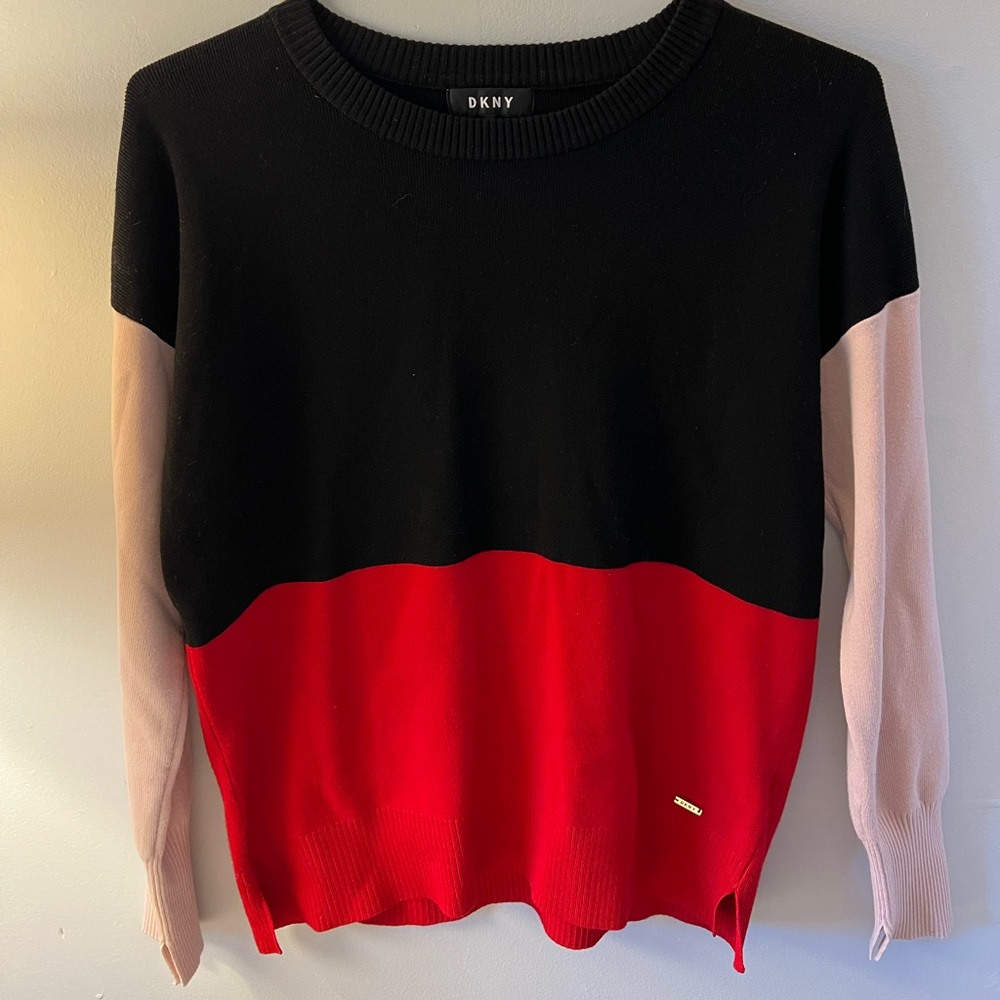 colorblock sweater